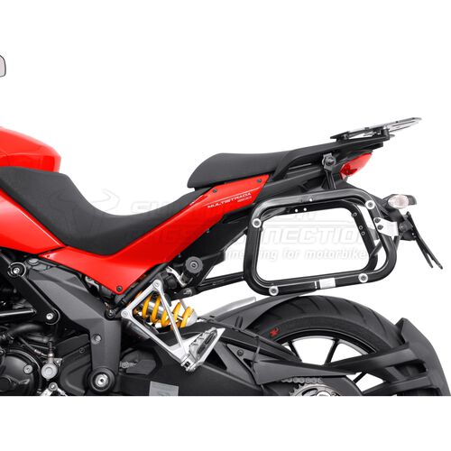 Supports latéraux & supports de sacoches SW-MOTECH QUICK-LOCK EVO valise porteur pour Ducati Multistrada 1200 2 Noir