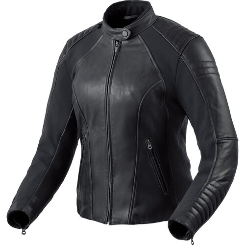 Motorcycle Textile Jackets REV'IT! Coral Lady Leather-/Textile Jacket Black