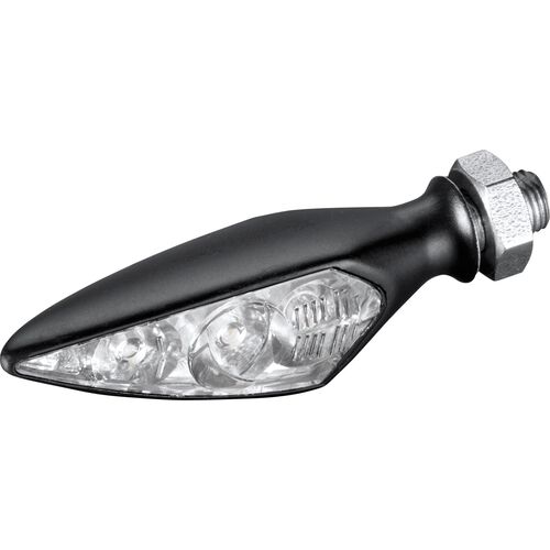 Blinker Kellermann LED Metall Blinker M5 Rhombus S Extreme schwarz VRHL Neutral