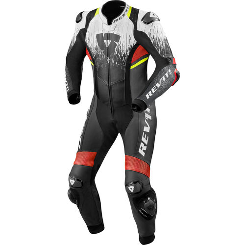 Motorcycle Combinations One Piece Suits REV'IT! Quantum 2 Leather suit 1pc Red