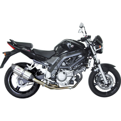 Motorrad Auspuffanlagen & Endschalldämpfer MIVV Suono Auspuff silber S.015.K7 für Suzuki SV 650 /S 2004-2015