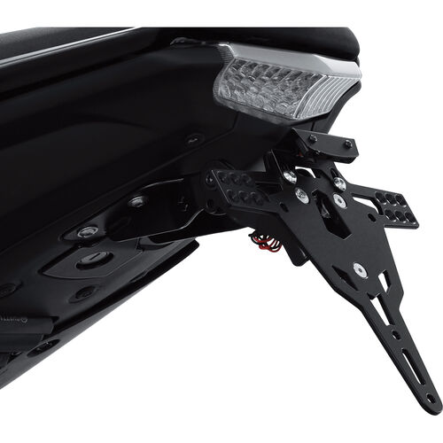 Support de plaque d’immatriculation Zieger support de plaque Pro Suisse pour Yamaha MT-125 2020-