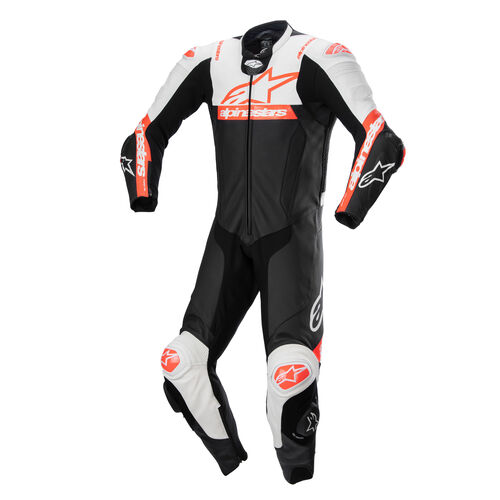 Men Motorcycle Combinations One Piece Suits Alpinestars Missile V2 Ward Leather suit one-piece