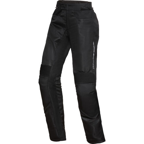 Pantalons de moto en textile FLM Pantalon textile de sport pour femmes 1.2 Noir