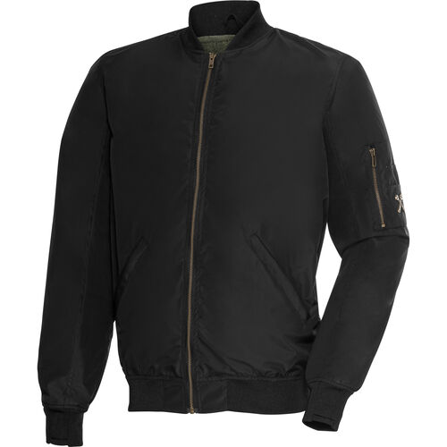 Men Motorcycle Textile Jackets John Doe Flight Textile jacket Black