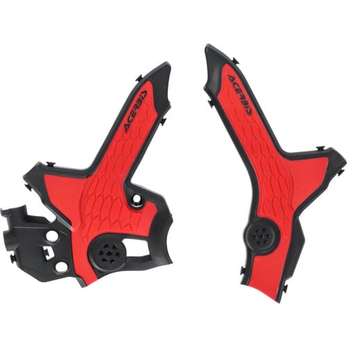 Crash-pads & pare-carters pour moto Acerbis paire de protecteurs de cadre X-Grip Gris