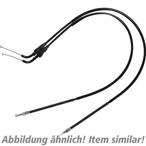 Motorcycle Speedometers & Throttle Cables Paaschburg & Wunderlich throttle cable like OEM closer for Suzuki RF 600 R  1993 Grey
