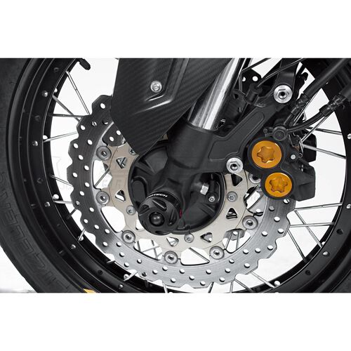 Motorcycle Crash Pads & Bars SW-MOTECH sliders axle fork STP.06.176.10000/B for Yamaha