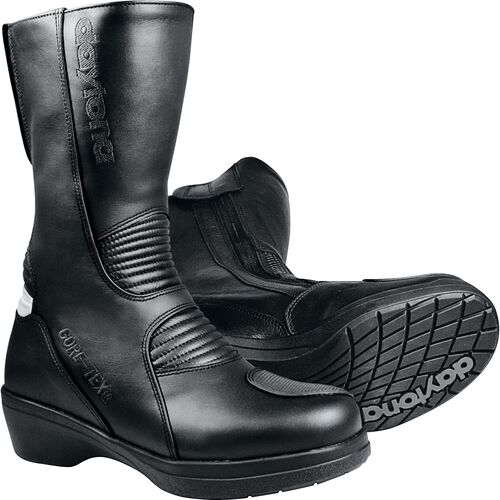 Motorrad Schuhe & Stiefel Tourer Daytona Boots Pilot GTX Damenstiefel Schwarz