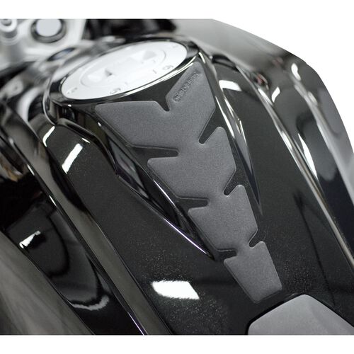 Tampons souples pour réservoirs, films & autocollants pour moto Print Tankpad Anniversary effet de cuir noir