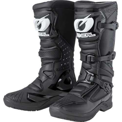 Motorrad Schuhe & Stiefel Motocross O'Neal RSX Crossstiefel lang Schwarz