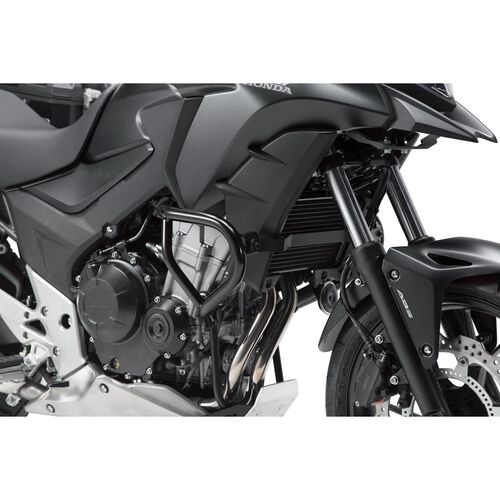 Motorcycle Crash Pads & Bars SW-MOTECH crashbar engine black for Honda CB 500 X 2016-