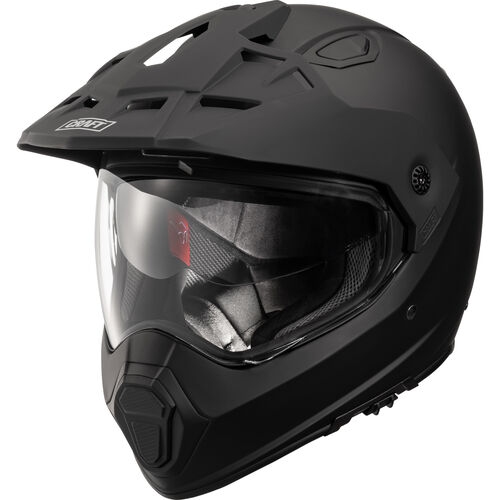 Motocross Helmets Craft Fiberglass enduro helmet Black