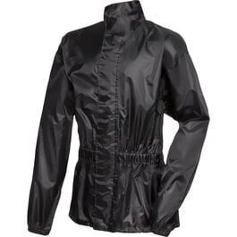 Motorrad Textiljacken Road Textil WP Regenjacke 1.0 Schwarz