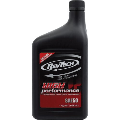 Motorcycle Engine Oil RevTech High Performance single grade engine oil SAE 50 Neutral