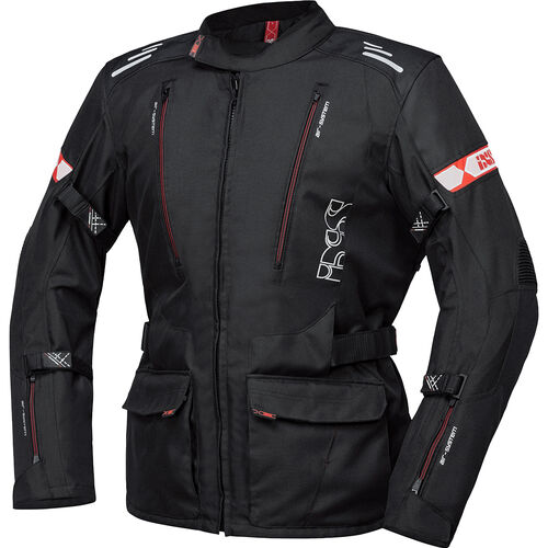 Vestes de moto en textile IXS Lorin-ST Veste Textile Rouge