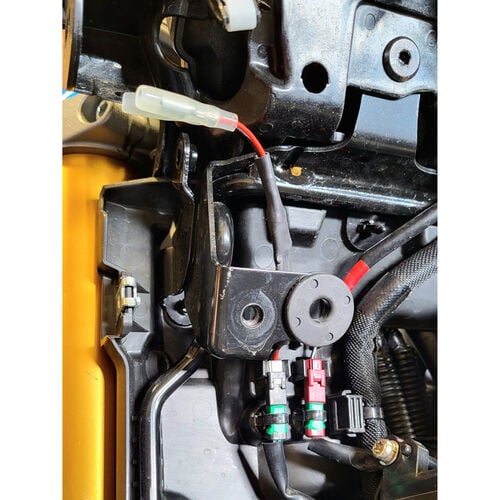 Elektrik sonstiges Rizoma Adapterkabel für Blinker an OEM-Stecker EE168H für Suzuki Rot