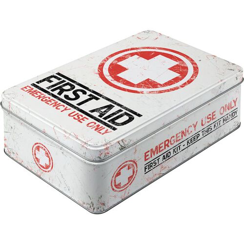 Accessoires de cuisine pour moto Nostalgic-Art Boîte à provisions L « First Aid Kit » Neutre