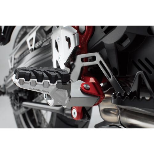 Motorcycle Footrests & Foot Levers SW-MOTECH EVO Touring/Off-Road footrestpair FRS.01.112.10401