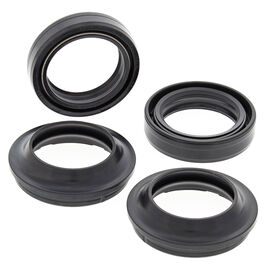 Eléments de suspension, autres All-Balls Racing Fork oil seals with dust caps 56-115 35x48x10.5 mm Noir