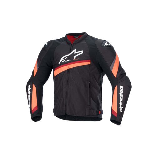 Men Motorcycle Textile Jackets Alpinestars T-GP Plus R V4 Textile Jacket Red