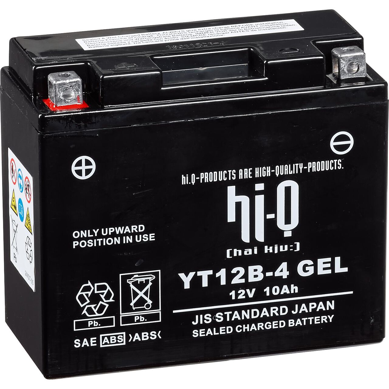 Batterie moto lithium 12V 10Ah YT12B-4 / HJT12B-FP - Batteries Moto,  Scooter, Quad, Jetski