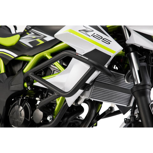 Motorcycle Crash Pads & Bars SW-MOTECH crashbar black for Kawasaki Z 125