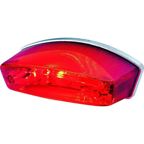 Motorcycle Rear Lights & Reflectors Shin Yo taillight 12V, 21/5W Monster/Enduro/Chopper red clear Neutral