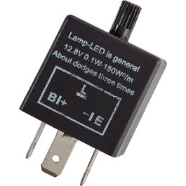 Electrics Others Hashiru lasher relay adjustable 12V 0,1-150W 3 pole (also for LED) Neutral