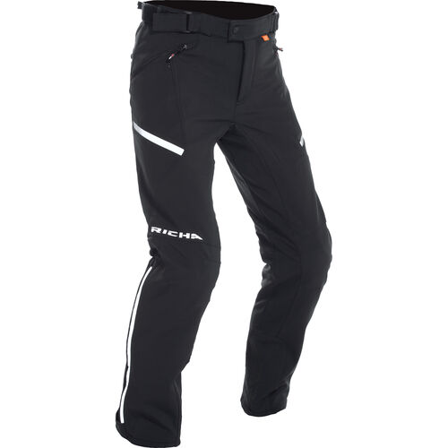 Pantalons de moto en textile Richa Softshell Pantalon Textile Noir