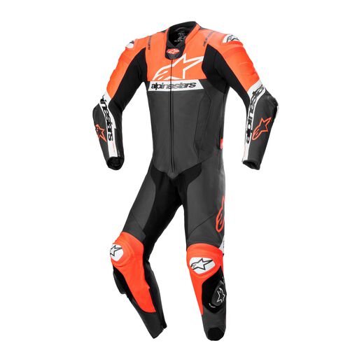 Men Motorcycle Combinations One Piece Suits Alpinestars Missile V2 Ward Leather suit one-piece