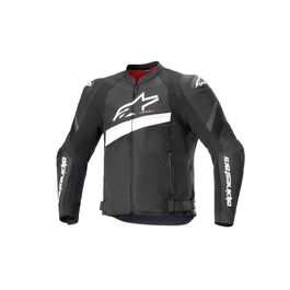 Herren Motorrad Textiljacken Alpinestars T-GP Plus R V4 Airflow Textiljacke Schwarz