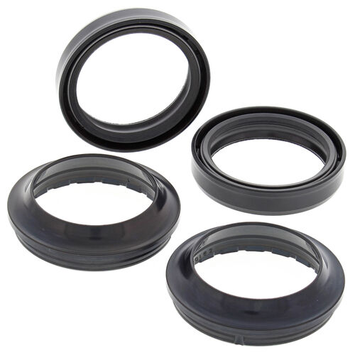 Suspension Elements Others All-Balls Racing Fork oil seals with dust caps 56-133-1 43x54x11 mm   Black