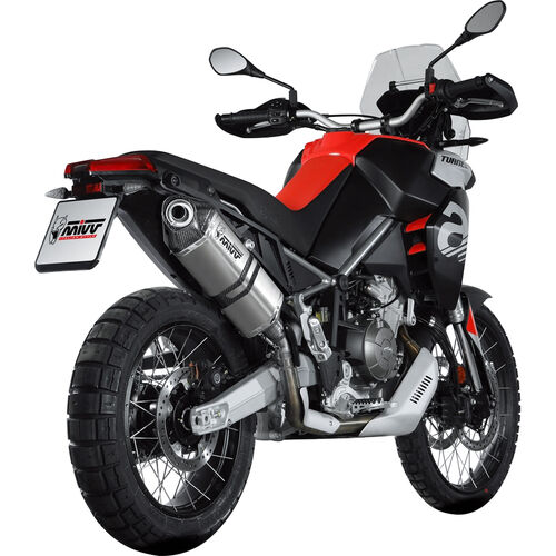Motorcycle Exhausts & Rear Silencer MIVV Speed Edge exhaust A.017.LRT titanium for Aprilia Tuareg 660