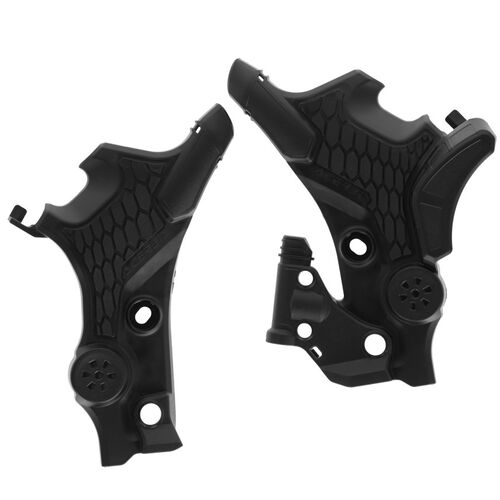 Crash-pads & pare-carters pour moto Acerbis paire de protecteurs de cadre X-Grip Gris