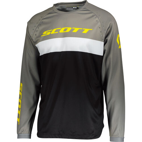 Chemises de moto Scott 350 Swap Evo Jersey Gris