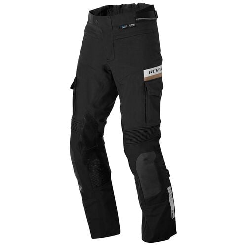Hommes Pantalons de moto en textile REV'IT! Dominator GTX Textile Pantalon Noir
