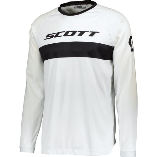 Chemises de moto Scott 350 Swap Evo Jersey Blanc