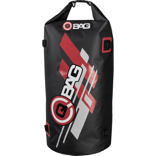 Sacs de selle & sacs rouleaux pour moto QBag roule de bagage imperméable Ocean Bag 50 noir/gris/rouge