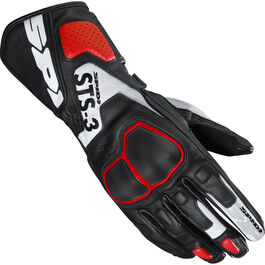 Motorradhandschuhe Sport SPIDI STS-3 Damen Lederhandschuh Rot