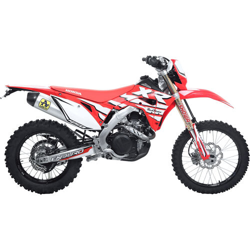 Motorrad Auspuffanlagen & Endschalldämpfer Arrow Exhaust Race-Tech Auspuff 72530AKZ Alu für Honda CRF 450 L 2019-2020