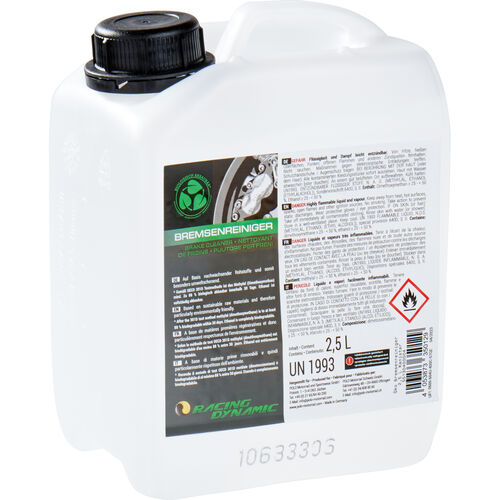 Racing Dynamic Organic brake cleaner 2.5 liter canister