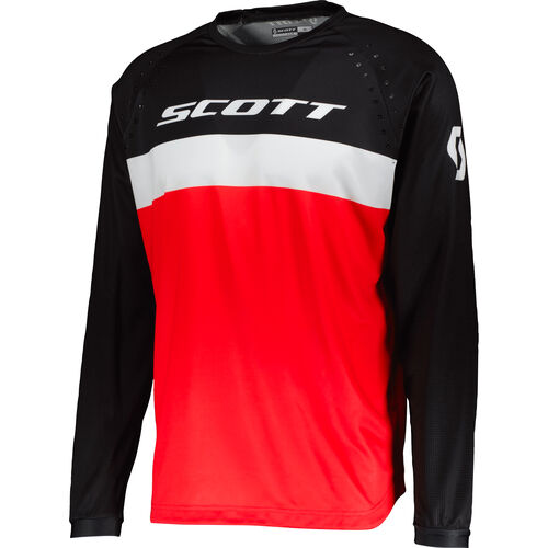Chemises de moto Scott 350 Swap Evo Jersey Rouge