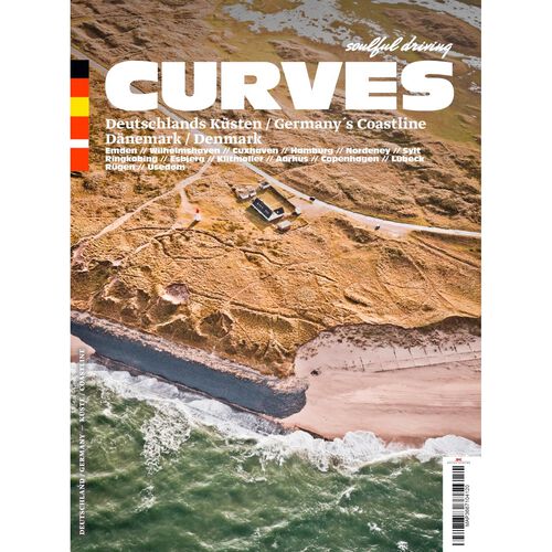 Motorrad Karten, Reiseberichte & Reiseführer Klasing-Verlag CURVES Deutschlands Küsten und Dänemark Band 9 Neutral