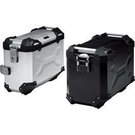 Seitenkoffer SW-MOTECH TraX® Adventure Alu Seitenkoffer L 45 Liter rechts schwarz Grau