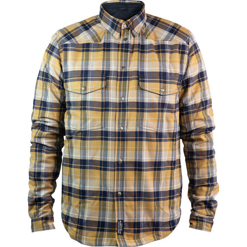 Hemden und Pullover John Doe Motoshirt Hemd gelb S