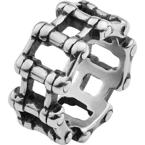 Gift Ideas Spirit Motors Stainless steel ring "motorcycle chain" silver 22 Neutral