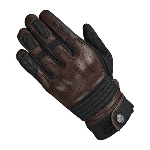 Gants de moto Held Flixter Gant en cuir Brun