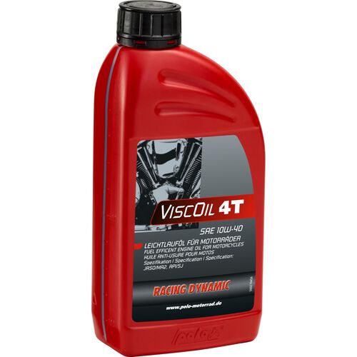 Motorcycle Engine Oil Racing Dynamic engine oil Viscoil 4T SAE 10W-40 mineral 1000 ml Neutral