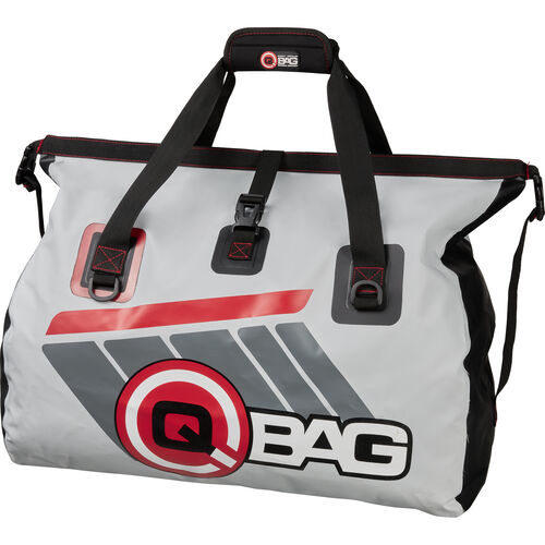 Sacs de selle & sacs rouleaux pour moto QBag poche arrière/roule de bagage imperméable 50 gris/noir/rouge